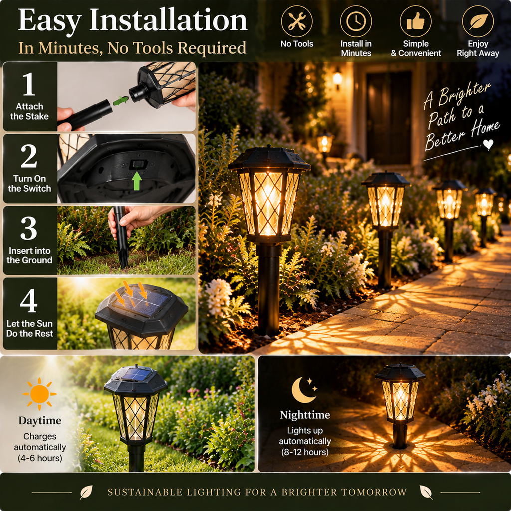 🔥Last Day 90% OFF🔥Illuminate Your Path. Create a Warmer, More Beautiful Home.