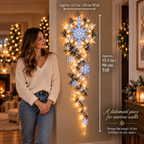 🔥Last Day 90% OFF🔥❄️ Giant Snowflake Blizzard Trail™- Let the Snowstorm Glow Indoors