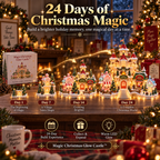 🔥Last Day 90% OFF🔥Magic Christmas Glow Castle™ Build A Christmas Memory That Glows Forever ✨