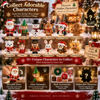 🔥Last Day 90% OFF🔥Magic Christmas Glow Castle™ Build A Christmas World That Glows With Memories ✨