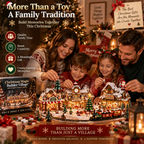 🔥Last Day 90% OFF🔥Magic Christmas Glow Castle™ Build A Christmas World That Glows With Memories ✨
