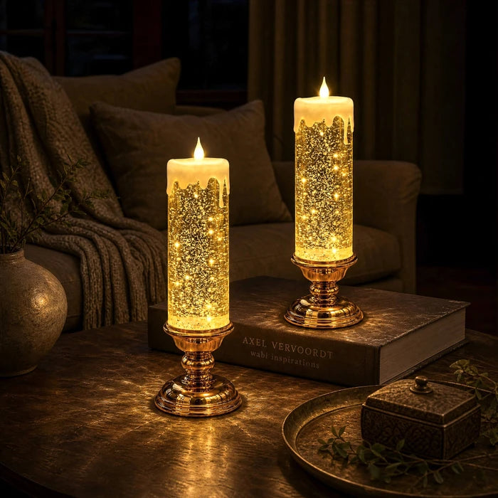 ✨Last Day 90% OFF✨Glimmering Glitter Glow Candle