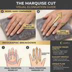 The Marquise Magic: Instantly Elongate and Flatter Your Fingers--Last Day Sale-90% OFF🔥