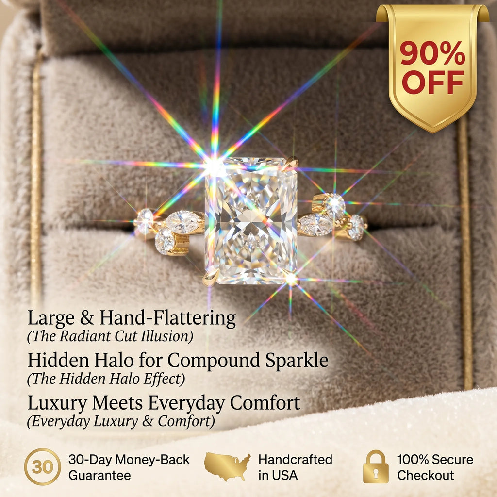 The Radiant Upgrade: Breathtaking Brilliance Meets Effortless Everyday Comfort-Last Day Sale-90% OFF🔥