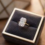 Elongated RadiantLab Diamond Ring：The Perfect Milestone Upgrade--Last Day Sale-90% OFF🔥