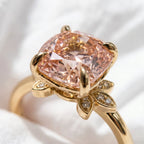 The "Blooming Elegance" 2.57ct Pink Diamond Ring | Portuguese Cut, GIA Certified Floral Setting--Last Day Sale🔥90% OFF