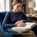 The Timeless Statement: 4ct Oval Lab-Diamond in Hand-Brushed Gold – Elegance That Won't Snag Your Silk or Flip on Your Finger--Last Day Sale-90% OFF🔥