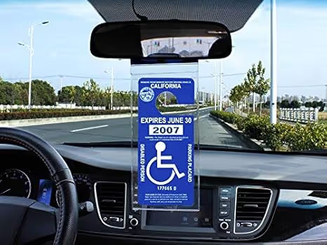 🔥Last Day 90% OFF🔥❄️🔥🚗 Handicap Parking Placard Holder( 2 Pcak )
