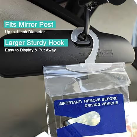 🔥Last Day 90% OFF🔥❄️🔥🚗 Handicap Parking Placard Holder( 2 Pcak )