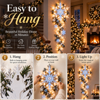 🔥Last Day 90% OFF🔥❄️ Giant Snowflake Blizzard Trail™- Let the Snowstorm Glow Indoors