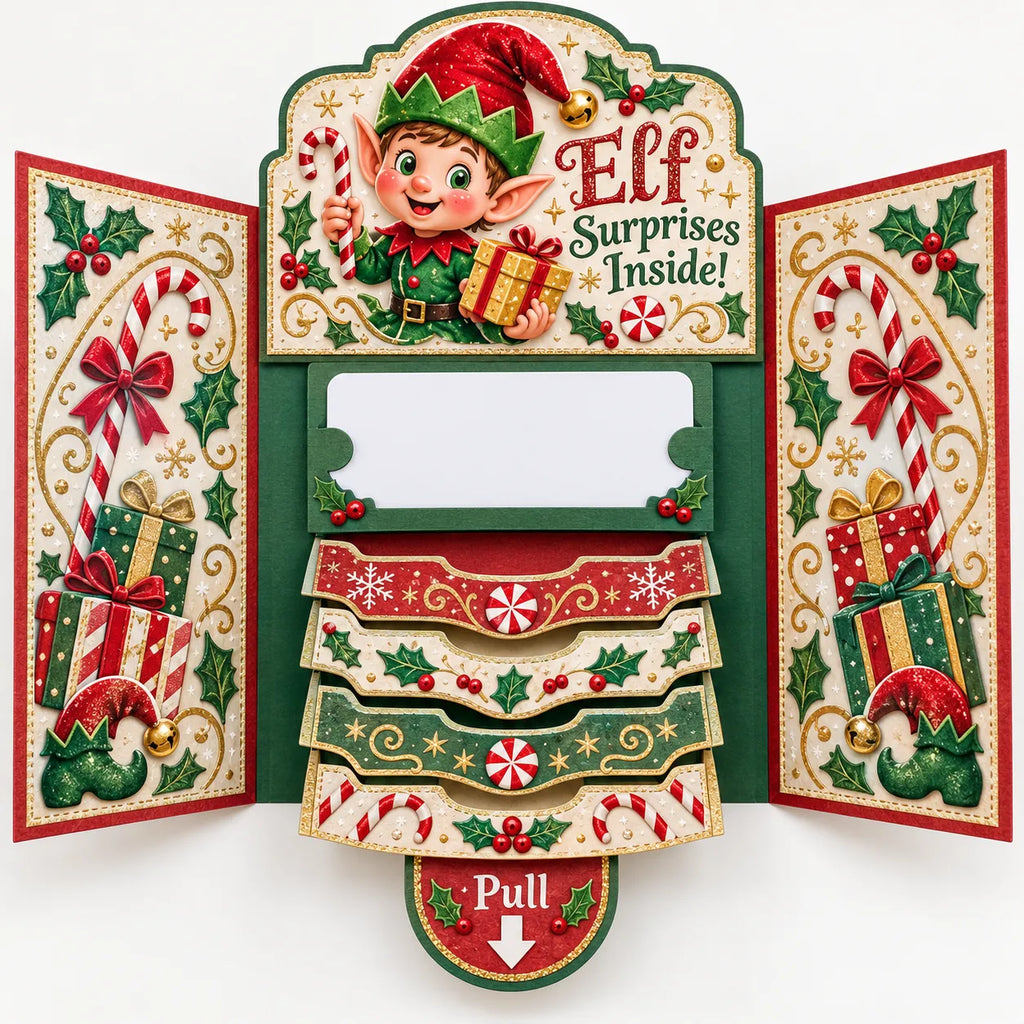 🔥LAST DAY 50% OFF - 2026 New 🎅💳 Waterfall Christmas Gift Card Booklet ✨