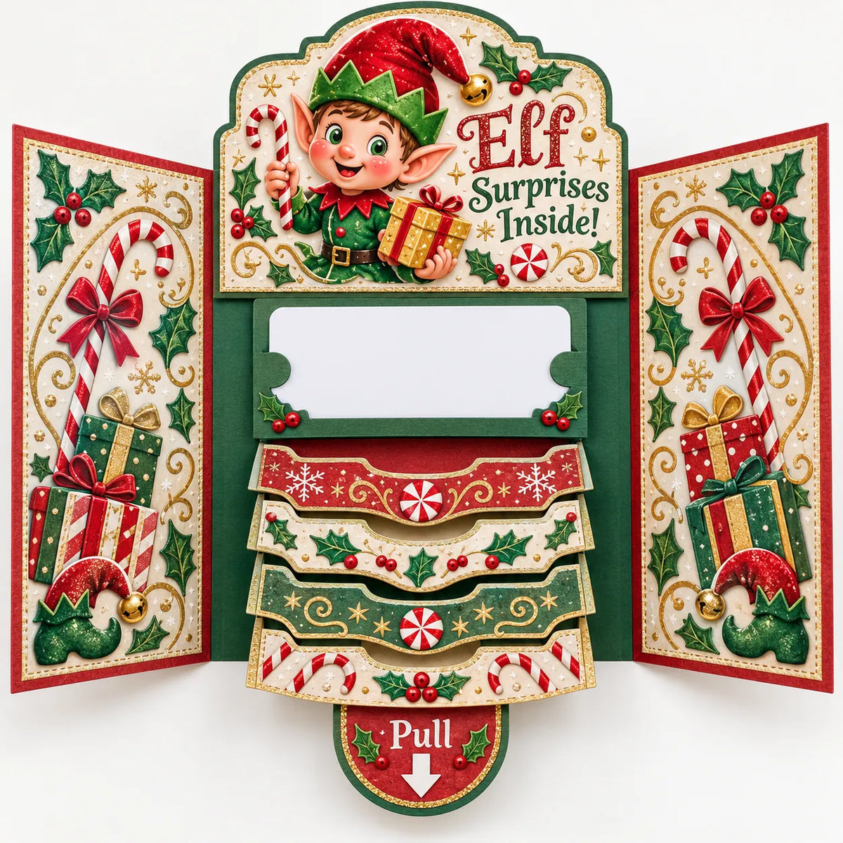 🔥LAST DAY 50% OFF - 2026 New 🎅💳 Waterfall Christmas Gift Card Booklet ✨