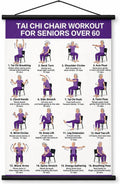 🔥Last Day 90% OFF🔥❄️🔥Tai Chi Chair Workout Chart for Seniors (16 x 24 inches)