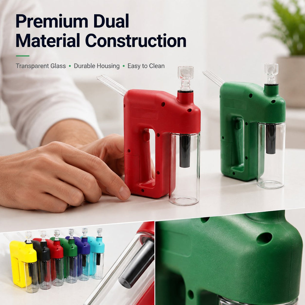 🔥Last Day 50% OFF🔥❄️ – Portable Handheld Electric Filtration Device | Compact Glass Chamber Design with Electric-Assisted Operation & 6 Color Options ✨