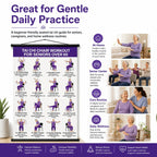 🔥Last Day 90% OFF🔥❄️🔥Tai Chi Chair Workout Chart for Seniors (16 x 24 inches)