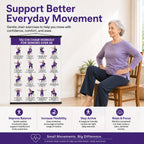 🔥Last Day 90% OFF🔥❄️🔥Tai Chi Chair Workout Chart for Seniors (16 x 24 inches)