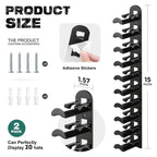 🔥Last Day 90% OFF🔥❄️Hat Rack for Wall – Baseball Cap Organizer Holds Up to 20 Hats