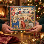 🔥Last Day 90% OFF🔥🐈🏰 24 Days of Ugly Medieval Cats – Hilariously Weird Cat Advent Calendar 2026