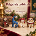 🔥Last Day 90% OFF🔥🐈🏰 24 Days of Ugly Medieval Cats – Hilariously Weird Cat Advent Calendar 2026