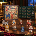 🔥Last Day 90% OFF🔥🐈🏰 24 Days of Ugly Medieval Cats – Hilariously Weird Cat Advent Calendar 2026