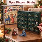 🔥Last Day 90% OFF🔥🐈🏰 24 Days of Ugly Medieval Cats – Hilariously Weird Cat Advent Calendar 2026