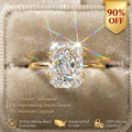 Elongated RadiantLab Diamond Ring：The Perfect Milestone Upgrade--Last Day Sale-90% OFF🔥