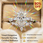 Experience Refined Radiance: The Ultimate Stacking Marquise Set--Last Day Sale-90% OFF🔥
