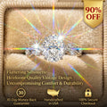 Your Forever Sparkle: Vintage Heirloom Oval Ring (Limited Stock)--Last Day Sale-90% OFF🔥