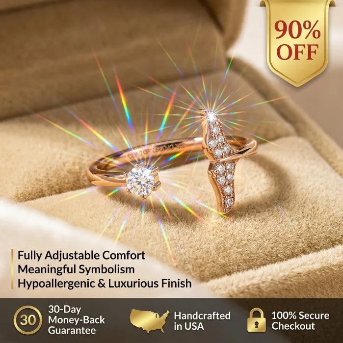 Adjustable Whale Tail Ring - Swell-Proof Comfort & Everlasting Shine--Last Day Sale-90% OFF🔥