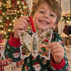 🔥LAST DAY 50% OFF 🦋💵 3D Embossed Butterfly Christmas Cash Gift Ornament – Holiday Money Holder Keepsake 🎄✨