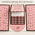 🔥LAST DAY 50% OFF - 2026 New 🎅💳 Waterfall Christmas Gift Card Booklet ✨