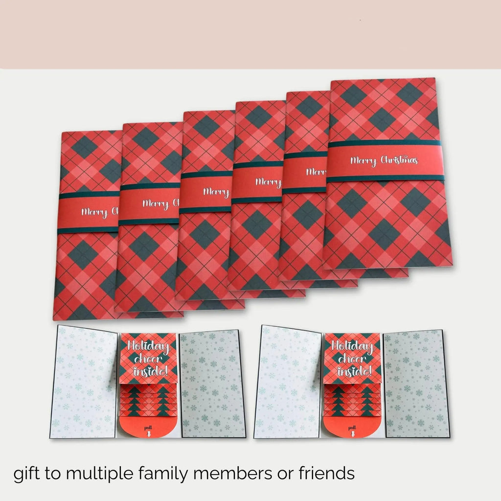 🔥LAST DAY 50% OFF - 2026 New 🎅💳 Waterfall Christmas Gift Card Booklet ✨
