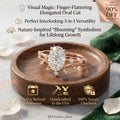 The "Blooming Daisy" Oval & Leafy Nesting Ring Set | 3-in-1 Versatile Anniversary Upgrade --Last Day Sale🔥90% OFF