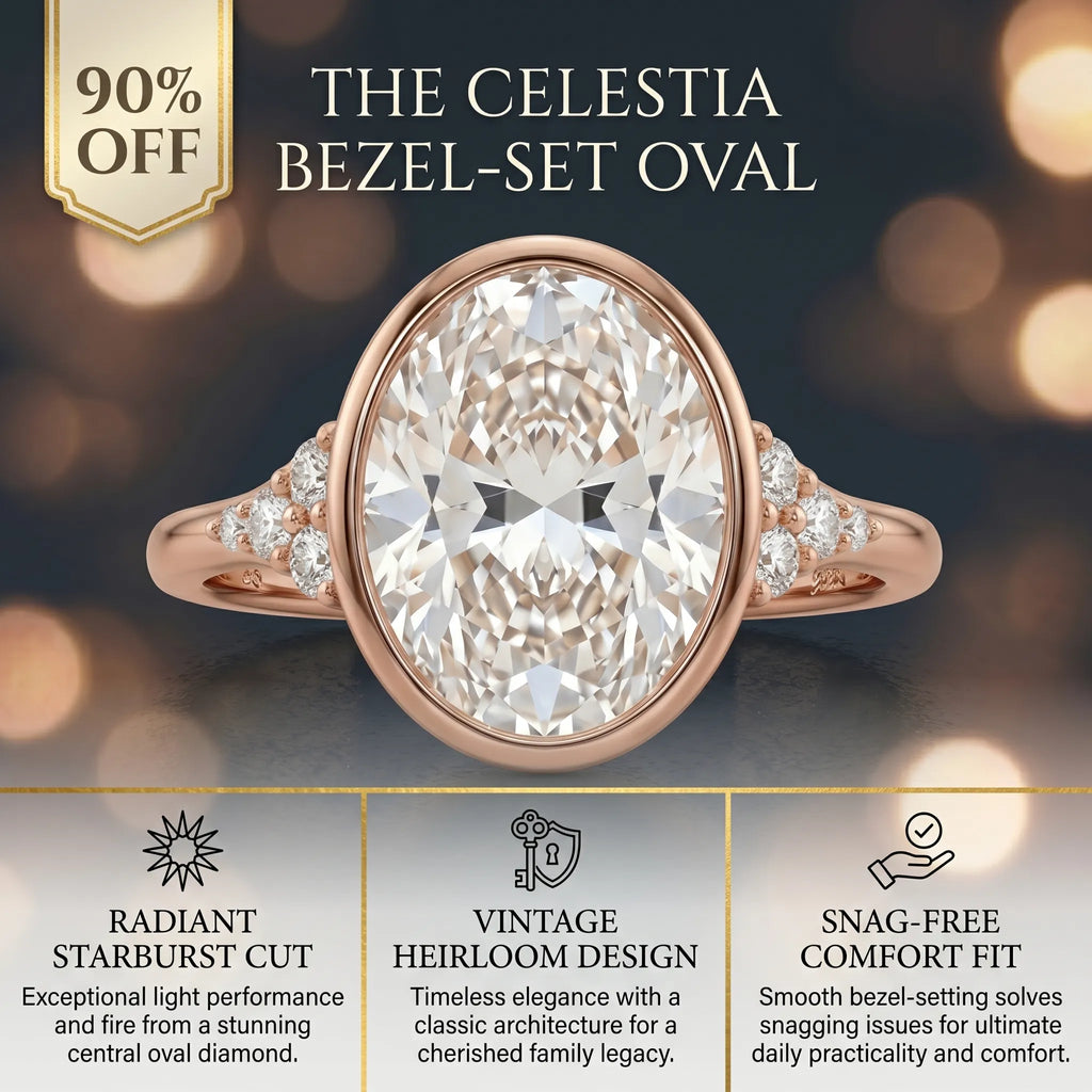 Finally, A Diamond Ring That Loves Your Cashmere Sweaters As Much As You Do--Last Day Sale-90% OFF🔥