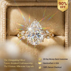 Instantly Slimmer Fingers: The Magic of Our Pear Cut Design--Last Day Sale-90% OFF🔥