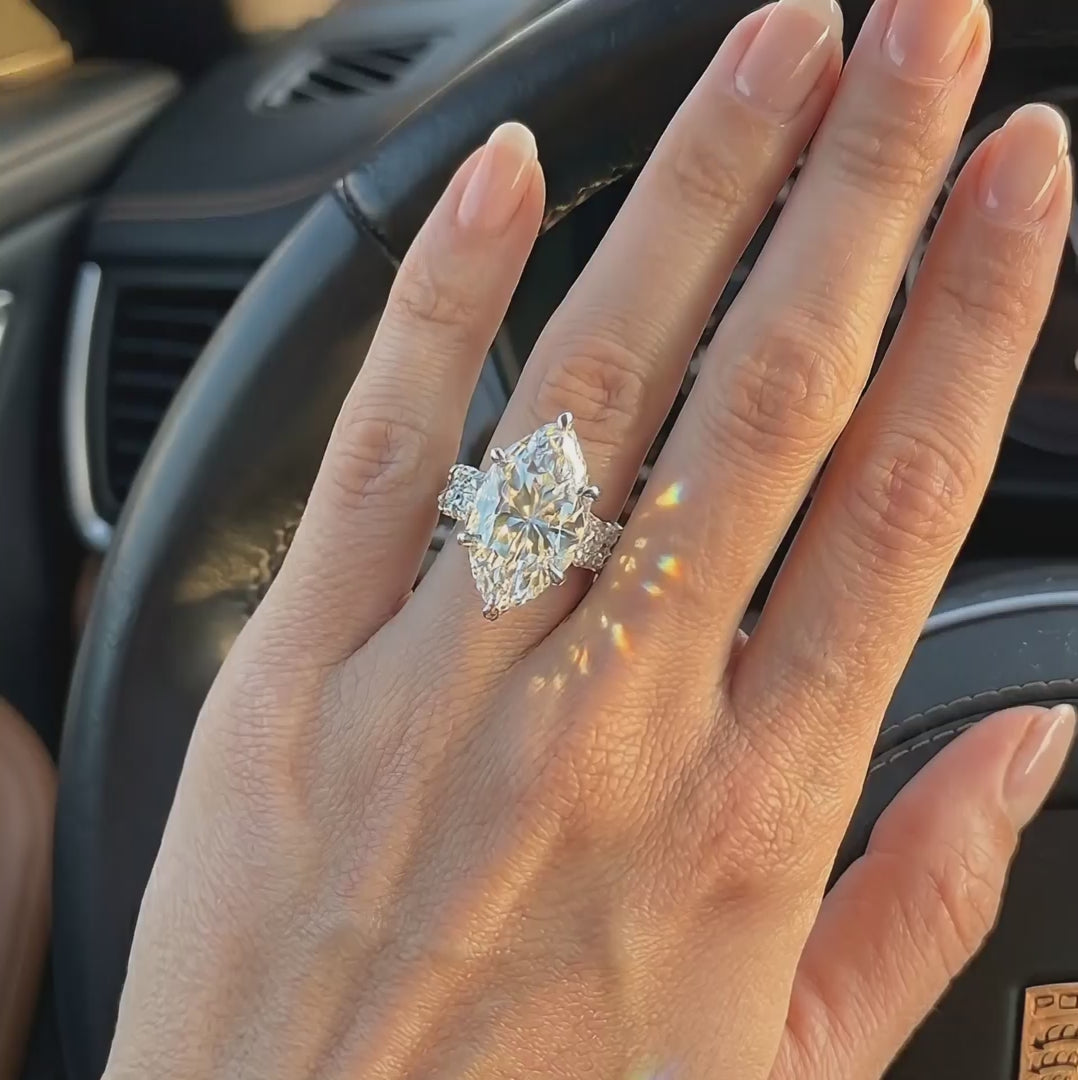 Starry Sky Diamond Marquise Ring-Last Day Sale-90% OFF🔥