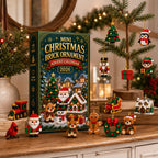 🔥Last Day 90% OFF🔥– 🎄 24-Day Mini Christmas Ornament Advent Calendar | 24 unique festive buildable designs with hanging loops—perfect for decorating Christmas trees, wreaths, and holiday displays 🧱