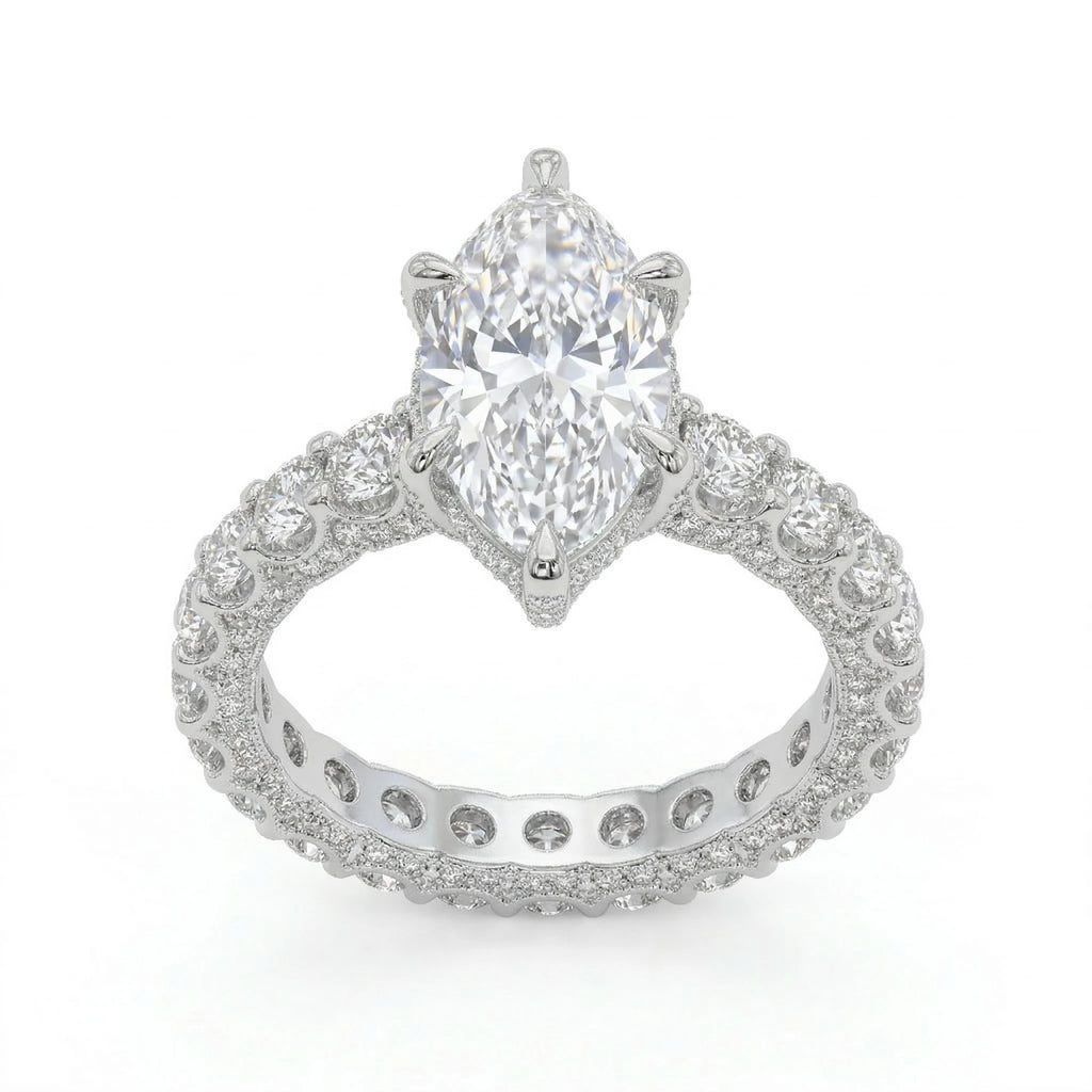 Starry Sky Diamond Marquise Ring-Last Day Sale-90% OFF🔥
