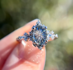 The Briar Rose Vintage Halo Ring | Starburst Cut Heirloom Elegance-Last Day Sale🔥90% OFF